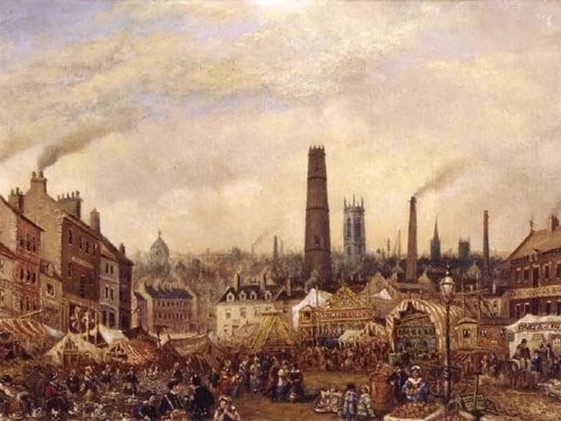 1853-Claude Thomas Stanfield Moore - Il Morledge a Derby